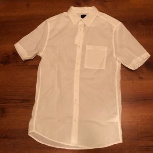 H&M Short Sleeve Regular Fit White